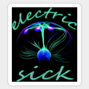 Electric Sick Sticker